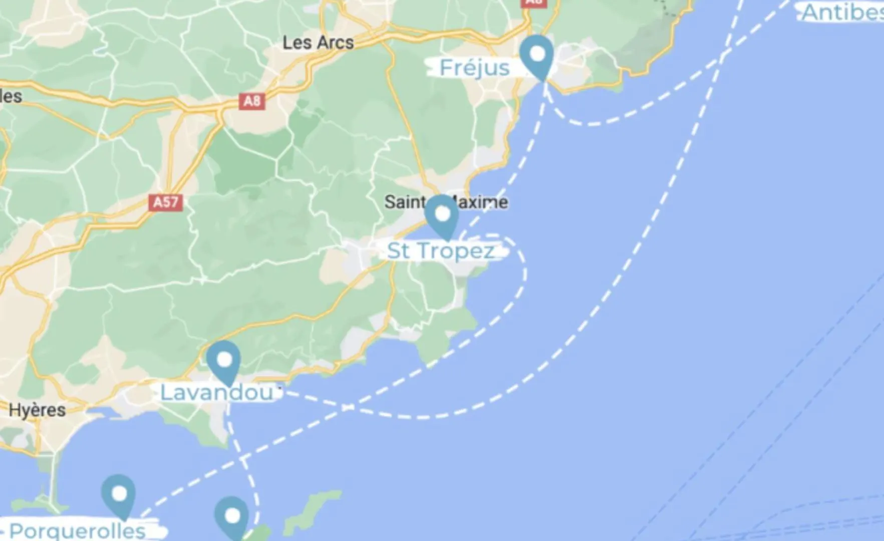 Magnifique Studio Cabine 4 Pers Vue Et Bord De Mer, Parking, Clim, Wifi Le Lavandou Apartment